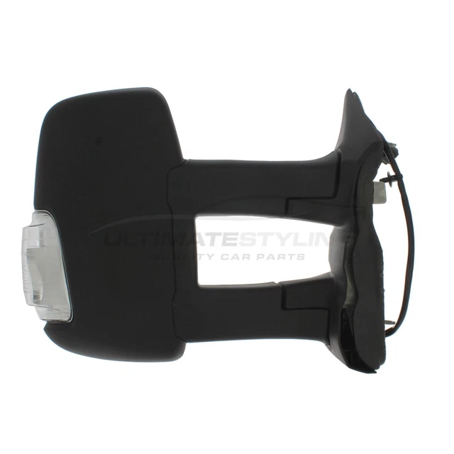 Ultimate Components Ford Transit Mk8 (2014-2019) Electric Short Arm Wing Mirror - Passenger Side (LH), Heated