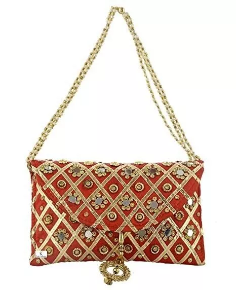 Pochette de travail de miroir pour femme, sac à main d'embrayage de style...