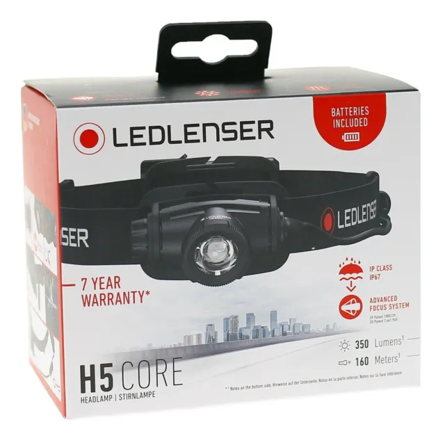 LED Lenser H5 Core Head Torch - 502913