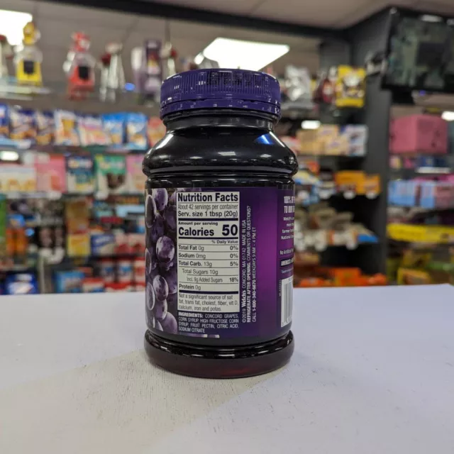 Welchs Concord Grape Jelly Tub 850g USA Import 3
