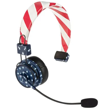 United Pacific 95004 Bluetooth Headset, Tiger Elite Ultra, with US Flag Graphic