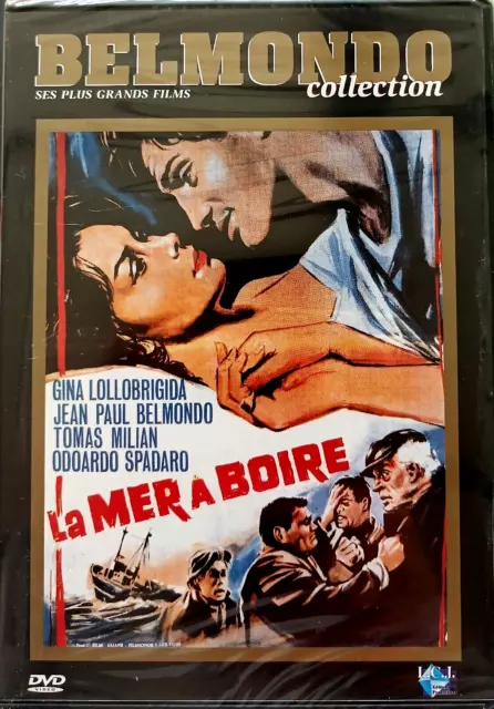 LA MER A BOIRE  Jean Paul Belmondo Gina Lollobrigida - DVD NEUF
