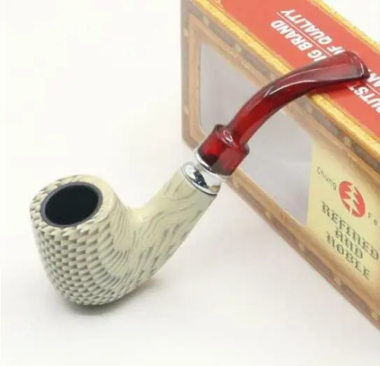 Durable snake Grain Pipe Resin Smoking Pipe Tobacco Cigarettes Cigar Pipes Gift