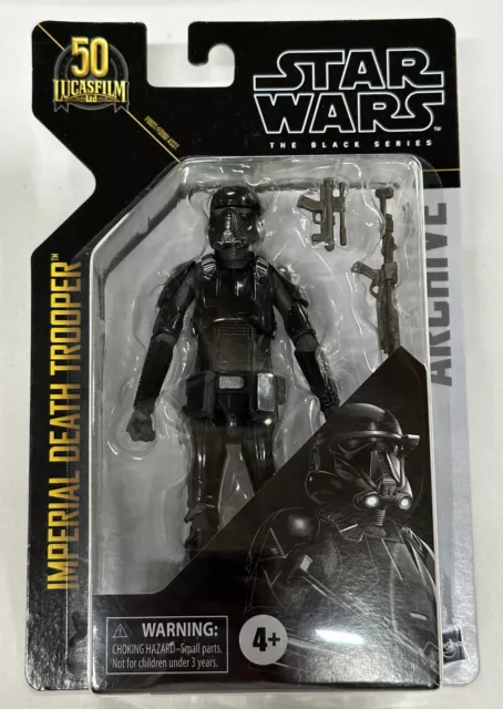 Star Wars The Black Series Archive - IMPERIAL DEATH TROOPER 6" Figure F1907