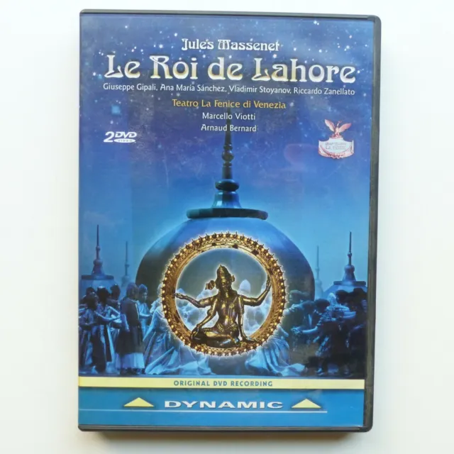 DVD MASSENET Le roi de Lahore Teatro La Fenice di Venezia MARCELLO VIOTTI
