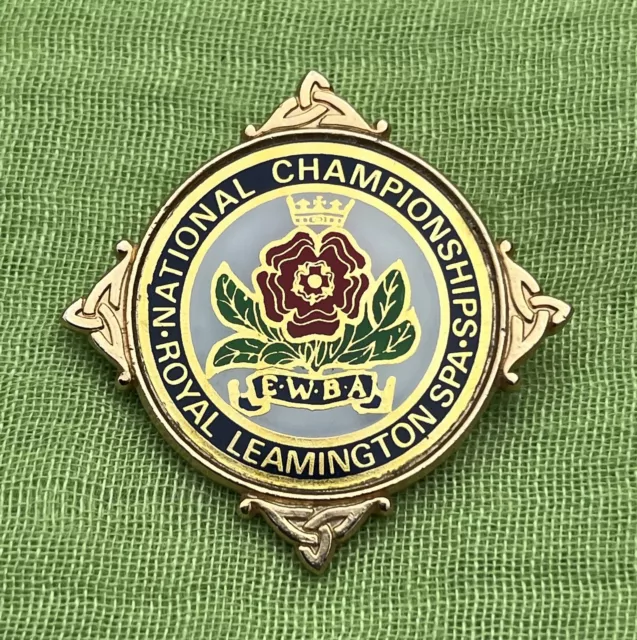 Bowling Club Badge - EWBA National Championships - Royal Leamington Spa