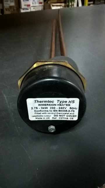 HEATROD CESTB 340 3kW Immersion Heater NO Thermostat 16” IMHTRSS £19.99 -  PicClick UK