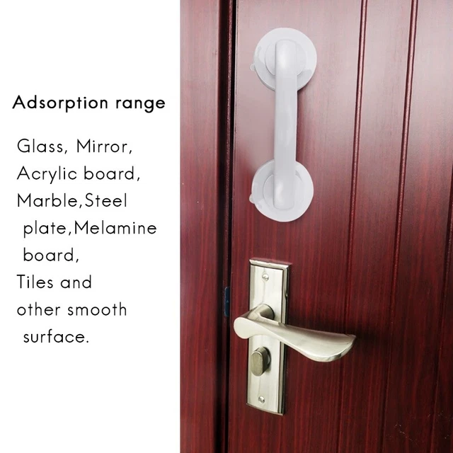 Vacuum Sucker Suction Cup Handrail Bathroom Super Grip Safety Grab Bar Hand E5P4 3