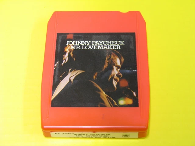Johnny Paycheck - Mr. Lovemaker - 1973 Country 8-Track Tape Epic Stereo