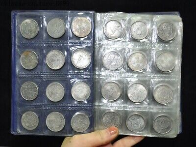 old Chinese Tibetan silver wealth Money coins coin currency books book