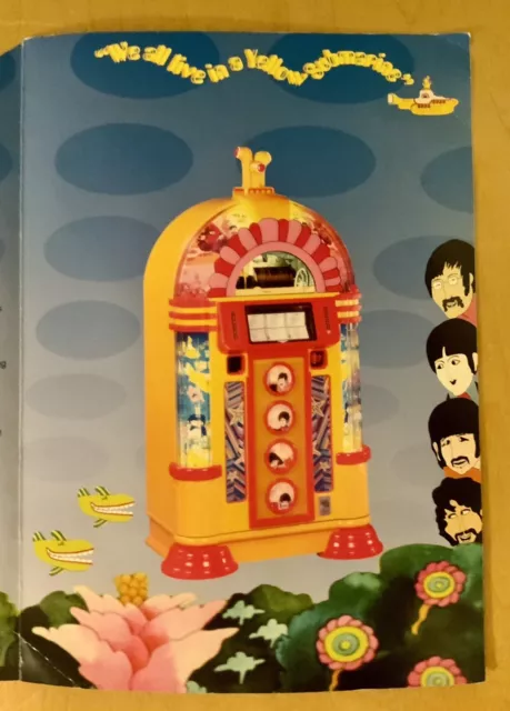 The Beatles Yellow Submarine Jukebox - Vintage Brochure - RARE