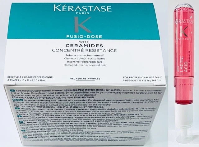 Concentre Resistance 10 X 12ML + Booster Brillance 120ML Kerastase