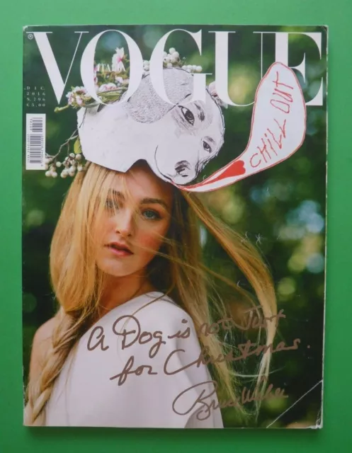 Vogue Italie Magazine December 2016 Décembre Bruce Weber Campbell Gigi Hadid 796