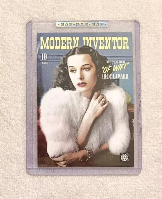 G.A.S. TRADING CARD Series 2 #4 Hedy Lamarr Limited Modern Inventor $19 ...
