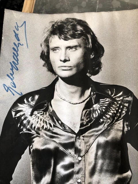 Poster Johnny Hallyday 50x70 Cm - Affiche Vintage HQ, Portrait De Johnny, Neuf
