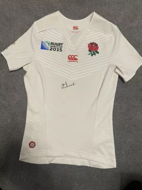 George Ford Signed England Rugby Union Shirt Sale Sharks Coa