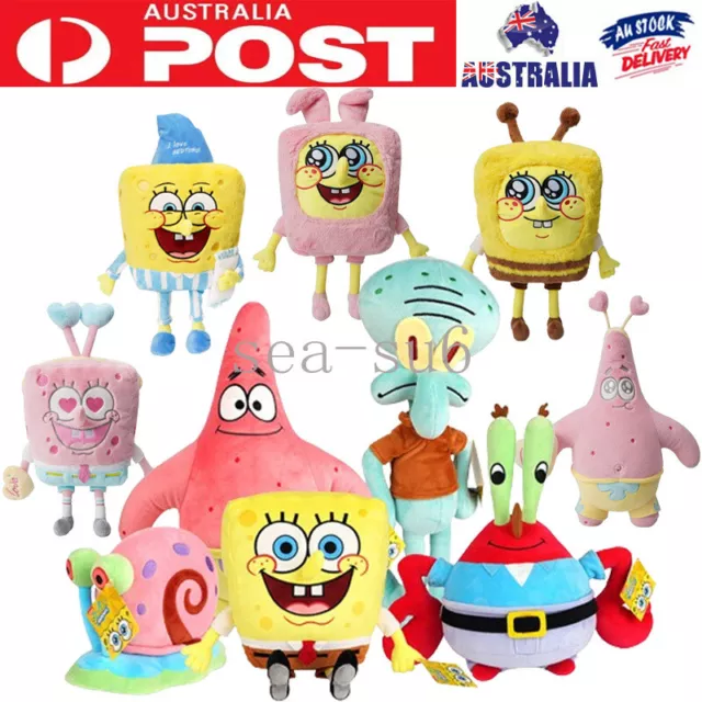 Spongebob plush 2025 set