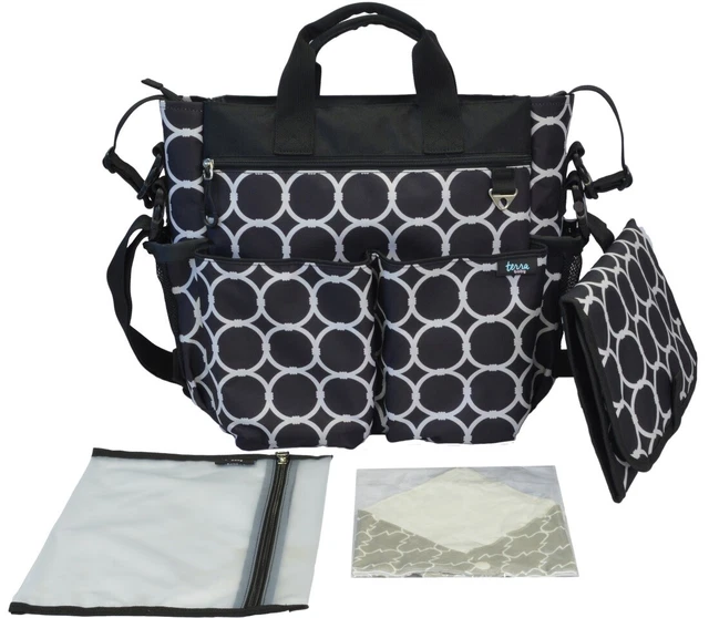 Mommy Diaper Bag Baby Nappy Backpack With Stroller Hook Shoulder Handbag