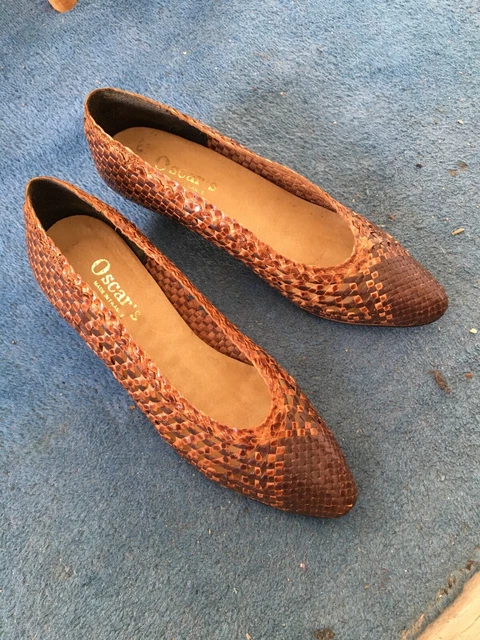 Ancienne Paire De Chaussures Femme Cannee Vintage Taille 4