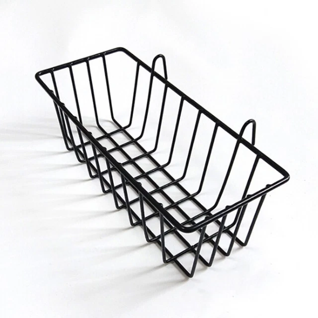 Strong Iron-Wire Stackable Fruit / Vegetable Basket Rack Kitchen Storage Shelf