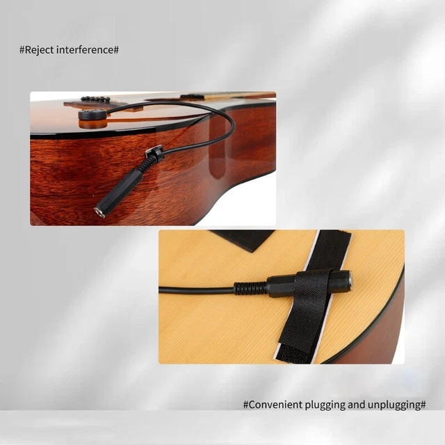 Microphone Piézo Yuemsh Pour Guitare Acoustique - Capteur Son Ukulélé Violon