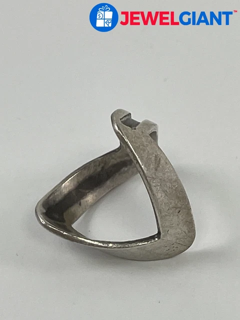 Taxco Sterling Silver 925 Ring Sz 7.50 Southwestern Style Made In Mexico #Dj724 3