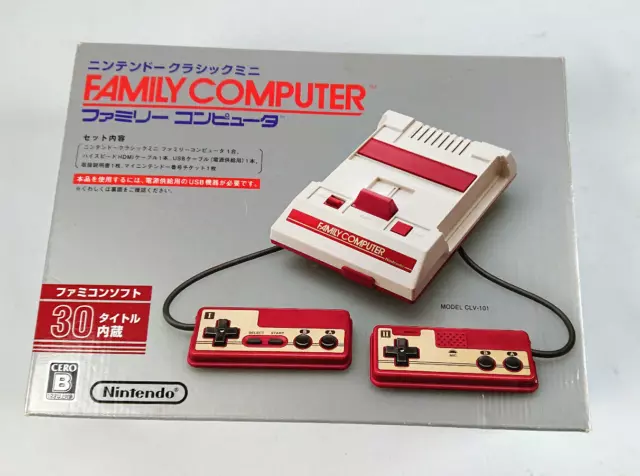 Console Nintendo Famicom Mini nes import Japon complète en boite
