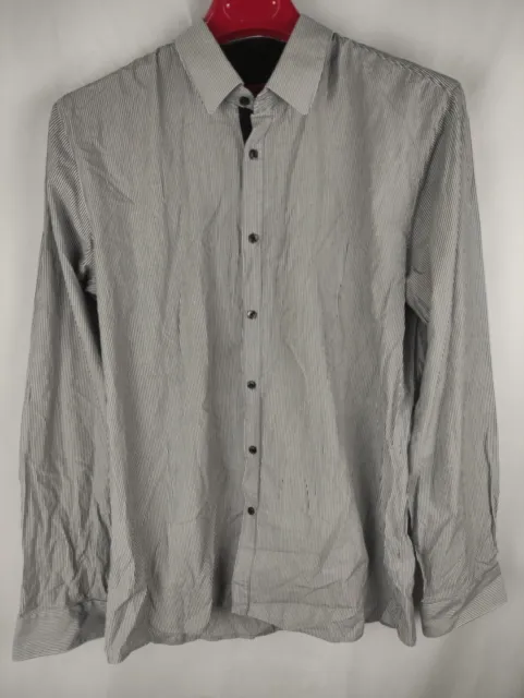 Hugo Boss Camicia Jeans Uomo Tg. Xl Man Casual Shirt Vintage Shirt Oo 427