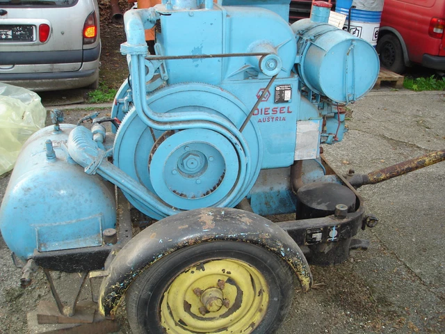 GUTER  - Jenbacher JW 20 Diesel - Kompressor - Macht Ordentlich Pressluft !