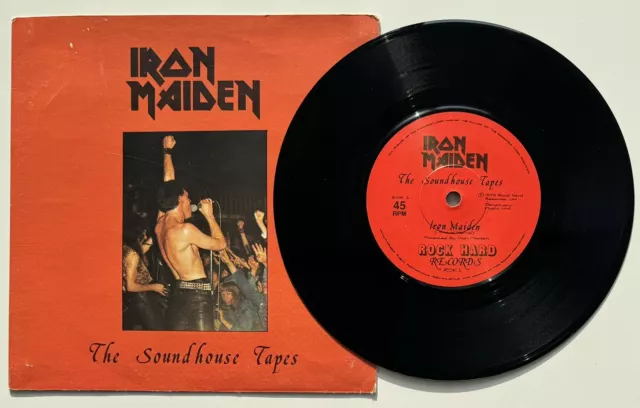 Iron Maiden The Soundhouse Tapes EP UK 7” Vinyl  1979 ROK1