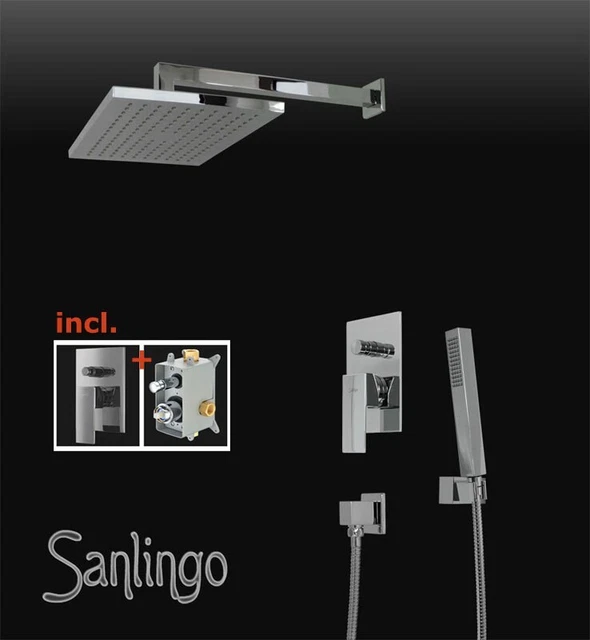 Cabina De Ducha De Esquina De Cristal Mate Impresa Hd