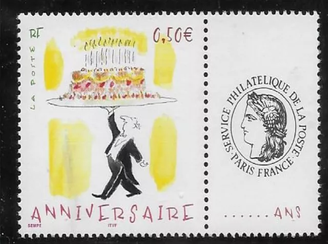 2004 timbre personnalisé ceres anniversaire   N° 3688  Neuf **