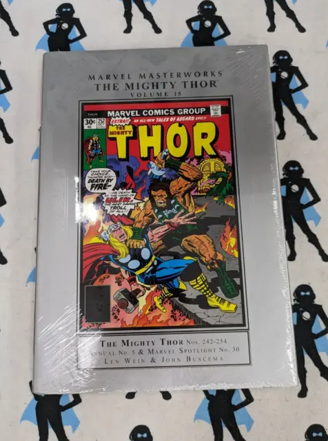 Marvel Masterworks Mighty Thor Hc Vol 15 Mmw Rare! Oop! Sealed!