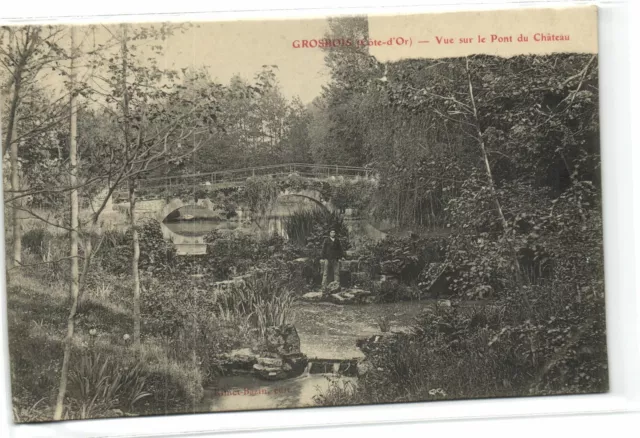 1 CPA 94 Val de Marne Creteil Grosbois - Vue sur le Pont du Chateau