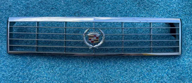 1987-1993 Cadillac Allante Front Chrome Grille Grill W/ Emblem OEM