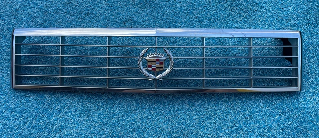 1987-1993 Cadillac Allante Front Chrome Grille Grill W/ Emblem OEM