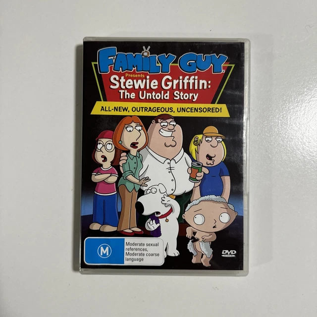 FAMILY GUY PRESENTS STEWIE Griffin The Untold Story DVD 2005 6 30 Family guy presents stewie griffin the untold story dvd 2005 6 30