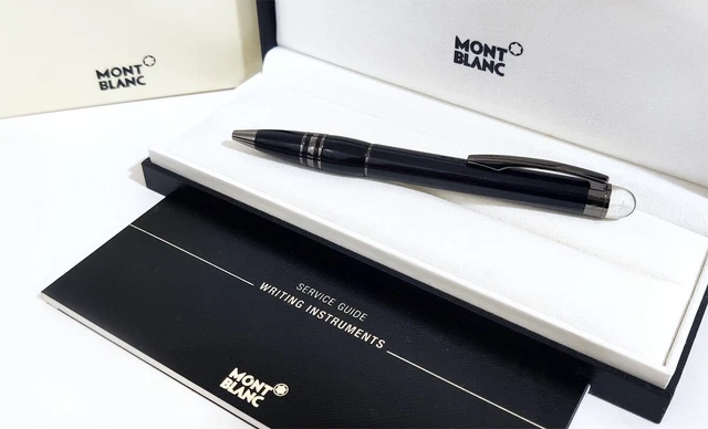 Refurbished Montblanc Starwalker Ballpoint Pen, Midnight Black - M105657