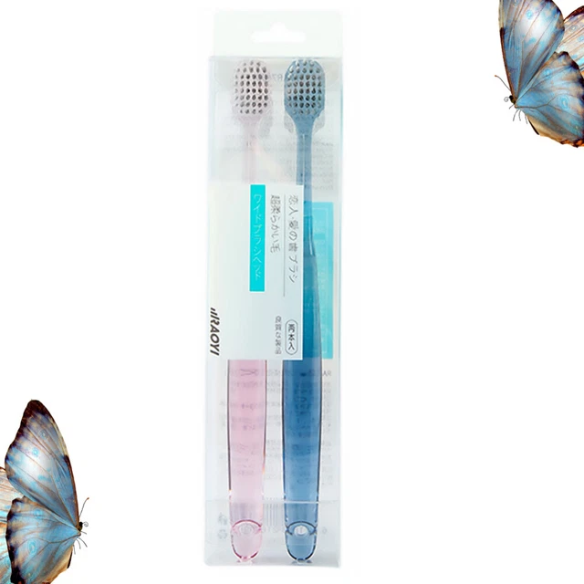 Cepillo de dientes suave de plástico Pbt cepillo de dientes antibacteriano cepillos sensibles
