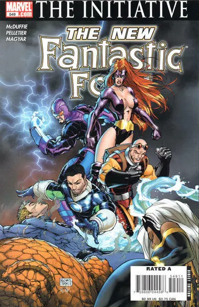 Fantastic Four #549 Marvel Comics October Oct 2007 (VFNM)