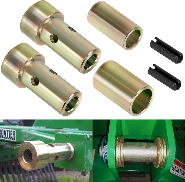 Yoursme TK95029 Cat 1 Quick Hitch Adapter Bushing Kit Fits Category I 3-Point Hi