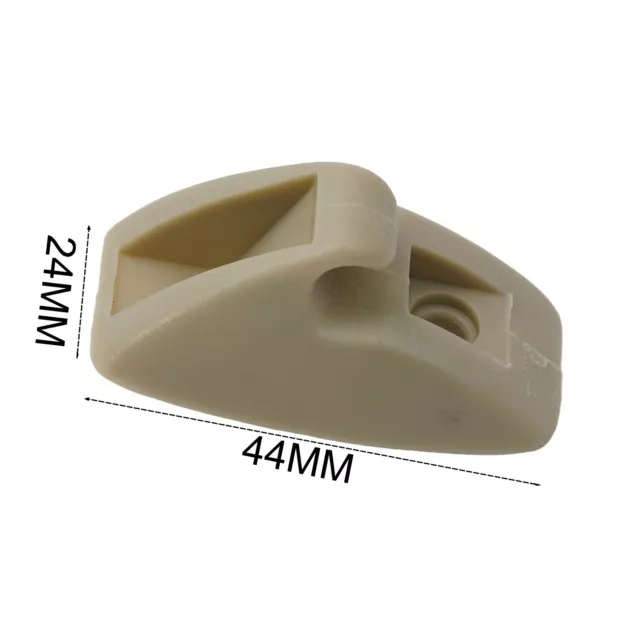 2 Satz Auto Sonnenblende Support Clips Retainer Hanger F??r MK1 Beige 191857559