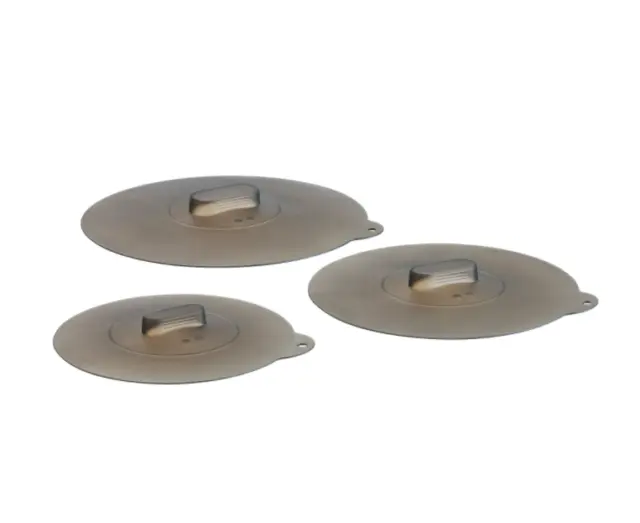 3 X COPERCHI in silicone universali per pentole padelle, 19 25 29, KLOCKREN  Ikea EUR 30,19 - PicClick FR
