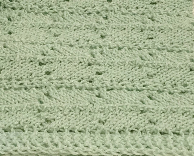 Crochet Preemie Baby Doll Afghan Handmade Blanket Girl Boy Gender Neutral 30x30