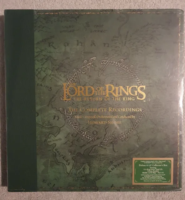 Lord of the Rings Return of the King Vinyl Howard Shore New Sealed 2719/8000