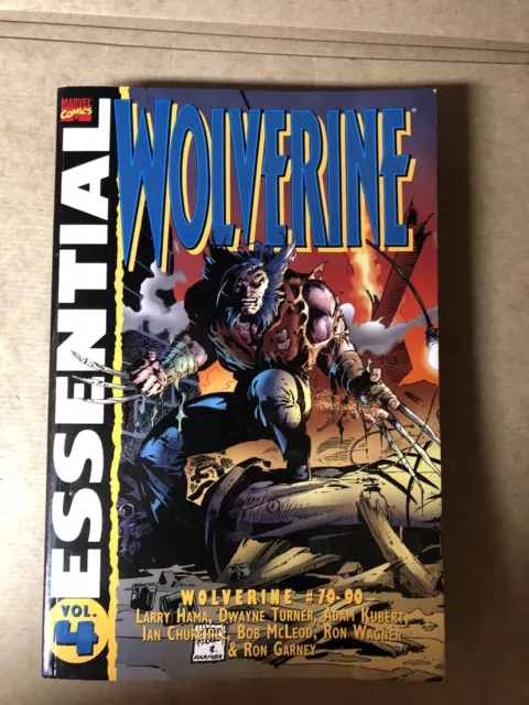 Marvel Essential Wolverine Vol. 4 TPB Graphic Novel #70-90 Trade Paperback 2006