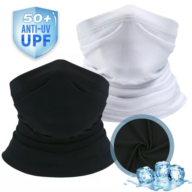 UV Protection Face Cover Cooling Neck Gaiter Bandana for Cycling Fishing Sports