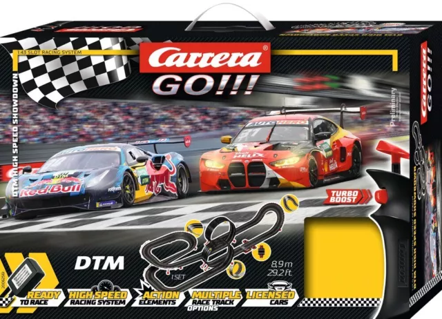CARRERA GO!!! DTM High Speed Showdown Slot Car Set $169.99 - PicClick AU