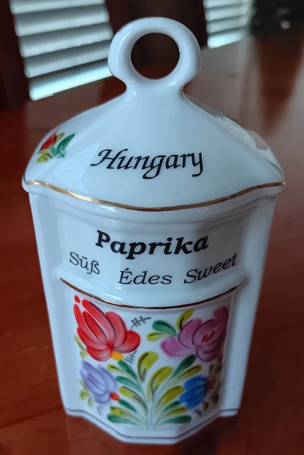Beautiful Kalocsa? Porcelain PAPRIKA HOLDER
