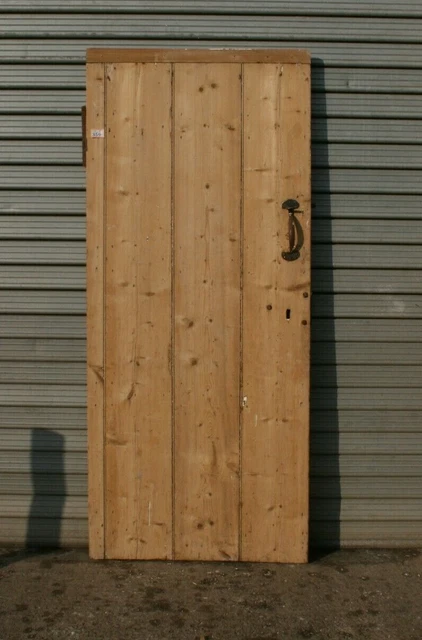 Reclaimed Wooden Pine 69 1/4" x 30"  Plank  Ledge  Door ref 359A